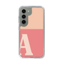 Slim Protection Case［ Original - initial two tone - A pink ］