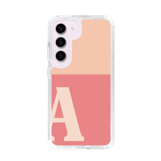 Slim Protection Case［ Original - initial two tone - A pink ］