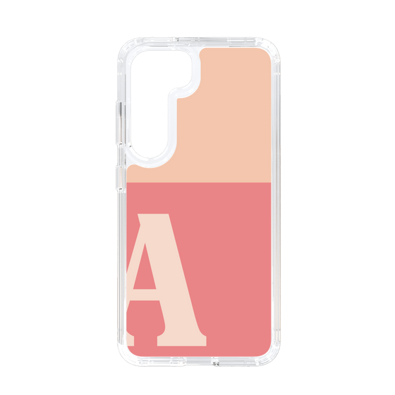 Slim Protection Case［ Original - initial two tone - A pink ］