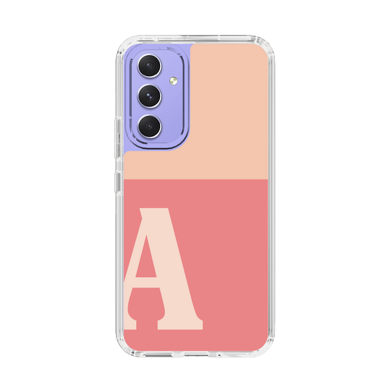 Slim Protection Case［ Original - initial two tone - A pink ］