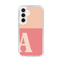 Slim Protection Case［ Original - initial two tone - A pink ］