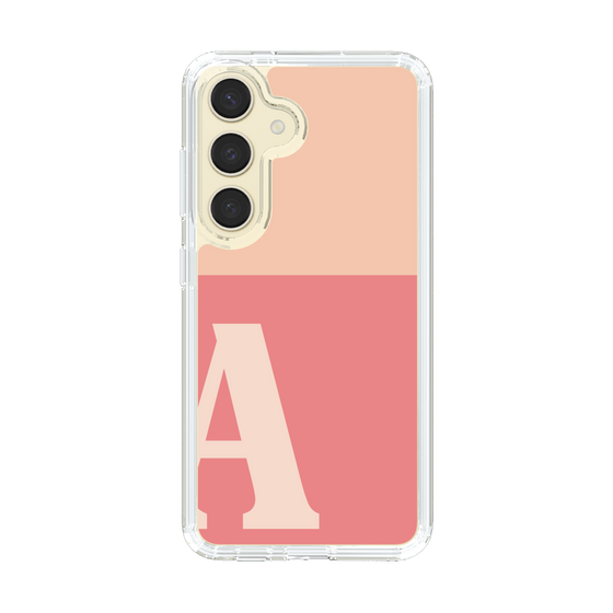 Slim Protection Case［ Original - initial two tone - A pink ］
