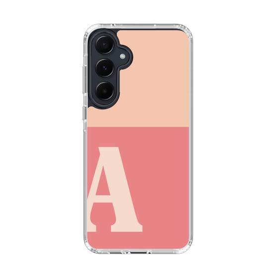 Slim Protection Case［ オリジナル - initial two tone - A pink ］