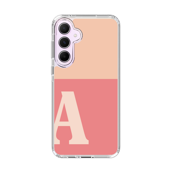 Slim Protection Case［ オリジナル - initial two tone - A pink ］