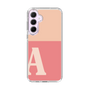 Slim Protection Case［ オリジナル - initial two tone - A pink ］