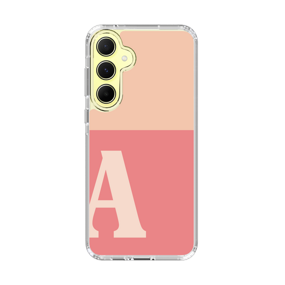 Slim Protection Case［ オリジナル - initial two tone - A pink ］