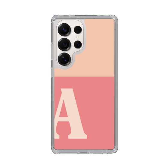 Slim Protection Case［ Original - initial two tone - A pink ］