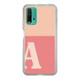 Slim Protection Case［ Original - initial two tone - A pink ］