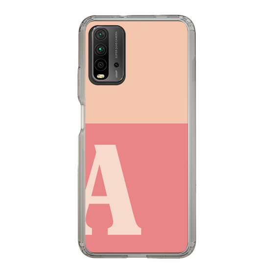Slim Protection Case［ Original - initial two tone - A pink ］