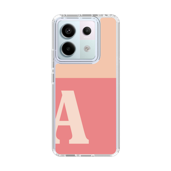 Slim Protection Case［ Original - initial two tone - A pink ］