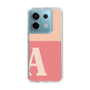 Slim Protection Case［ Original - initial two tone - A pink ］