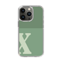 Slim Protection Case［ Original - initial two tone - X green ］