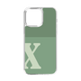 Slim Protection Case［ Original - initial two tone - X green ］