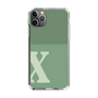 Slim Protection Case［ Original - initial two tone - X green ］