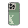 Slim Protection Case［ Original - initial two tone - X green ］