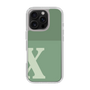 Slim Protection Case［ オリジナル - initial two tone - X green ］