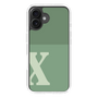 Slim Protection Case［ オリジナル - initial two tone - X green ］