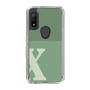 Slim Protection Case［ Original - initial two tone - X green ］