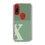 Slim Protection Case［ Original - initial two tone - X green ］