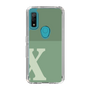 Slim Protection Case［ Original - initial two tone - X green ］