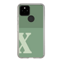 Slim Protection Case［ Original - initial two tone - X green ］
