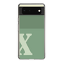 Slim Protection Case［ Original - initial two tone - X green ］