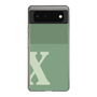 Slim Protection Case［ Original - initial two tone - X green ］