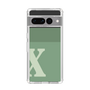 Slim Protection Case［ Original - initial two tone - X green ］