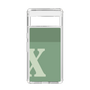Slim Protection Case［ Original - initial two tone - X green ］
