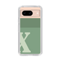 Slim Protection Case［ Original - initial two tone - X green ］
