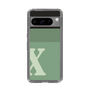 Slim Protection Case［ Original - initial two tone - X green ］