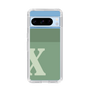 Slim Protection Case［ Original - initial two tone - X green ］