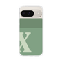 Slim Protection Case［ Original - initial two tone - X green ］