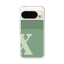 Slim Protection Case［ Original - initial two tone - X green ］