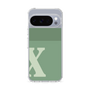 Slim Protection Case［ Original - initial two tone - X green ］