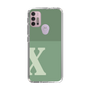 Slim Protection Case［ Original - initial two tone - X green ］
