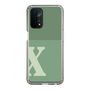 Slim Protection Case［ Original - initial two tone - X green ］