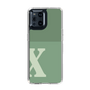 Slim Protection Case［ Original - initial two tone - X green ］