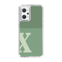 Slim Protection Case［ Original - initial two tone - X green ］