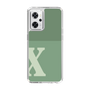 Slim Protection Case［ オリジナル - initial two tone - X green ］