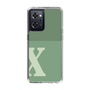 Slim Protection Case［ オリジナル - initial two tone - X green ］