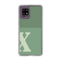 Slim Protection Case［ Original - initial two tone - X green ］