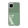 Slim Protection Case［ Original - initial two tone - X green ］