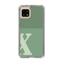 Slim Protection Case［ Original - initial two tone - X green ］