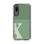 Slim Protection Case［ Original - initial two tone - X green ］