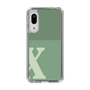 Slim Protection Case［ Original - initial two tone - X green ］