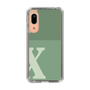 Slim Protection Case［ Original - initial two tone - X green ］