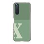 Slim Protection Case［ Original - initial two tone - X green ］