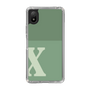 Slim Protection Case［ Original - initial two tone - X green ］