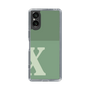Slim Protection Case［ Original - initial two tone - X green ］